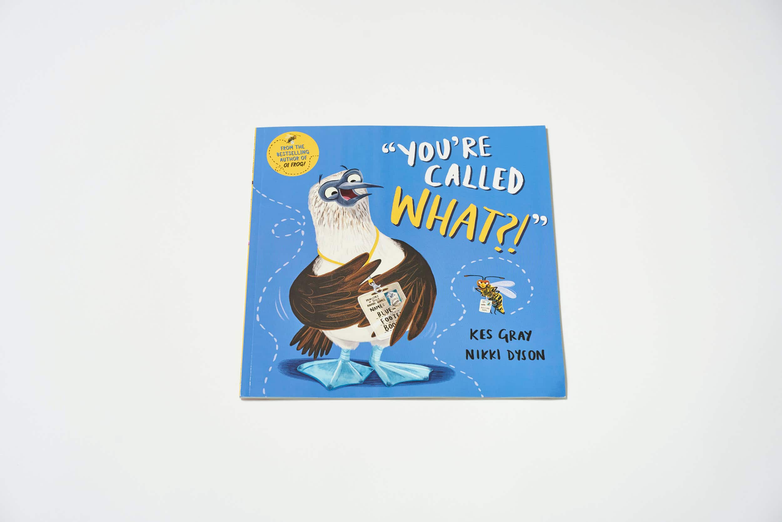 Image of a book called 'You're Called What?!' with an illustration of a pigeon on the cover.