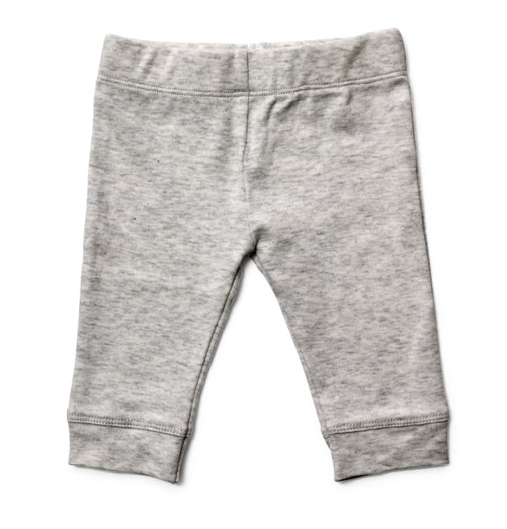 Grey cotton joggers from the Baby Box