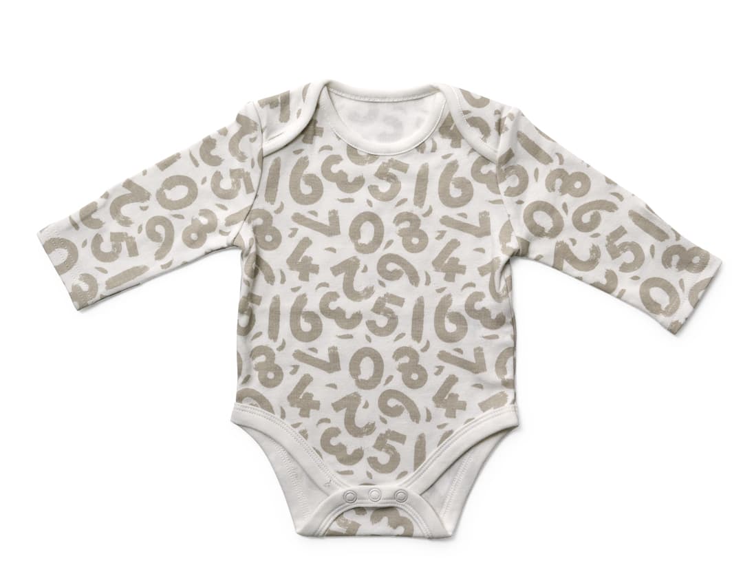 Long-sleeved patterned vest from the Baby Box